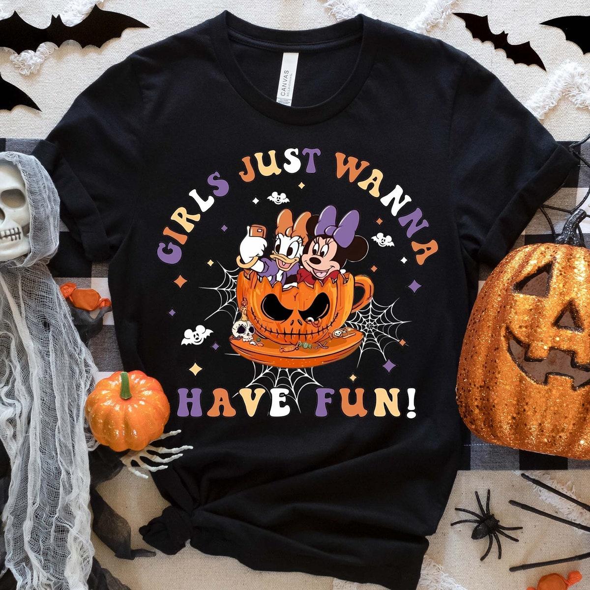 Girls Just Wanna Have Fun Halloween Shirt 1