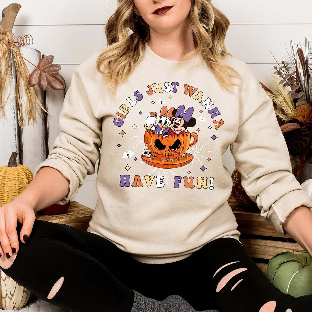 Girls Just Wanna Have Fun Halloween Shirt 2