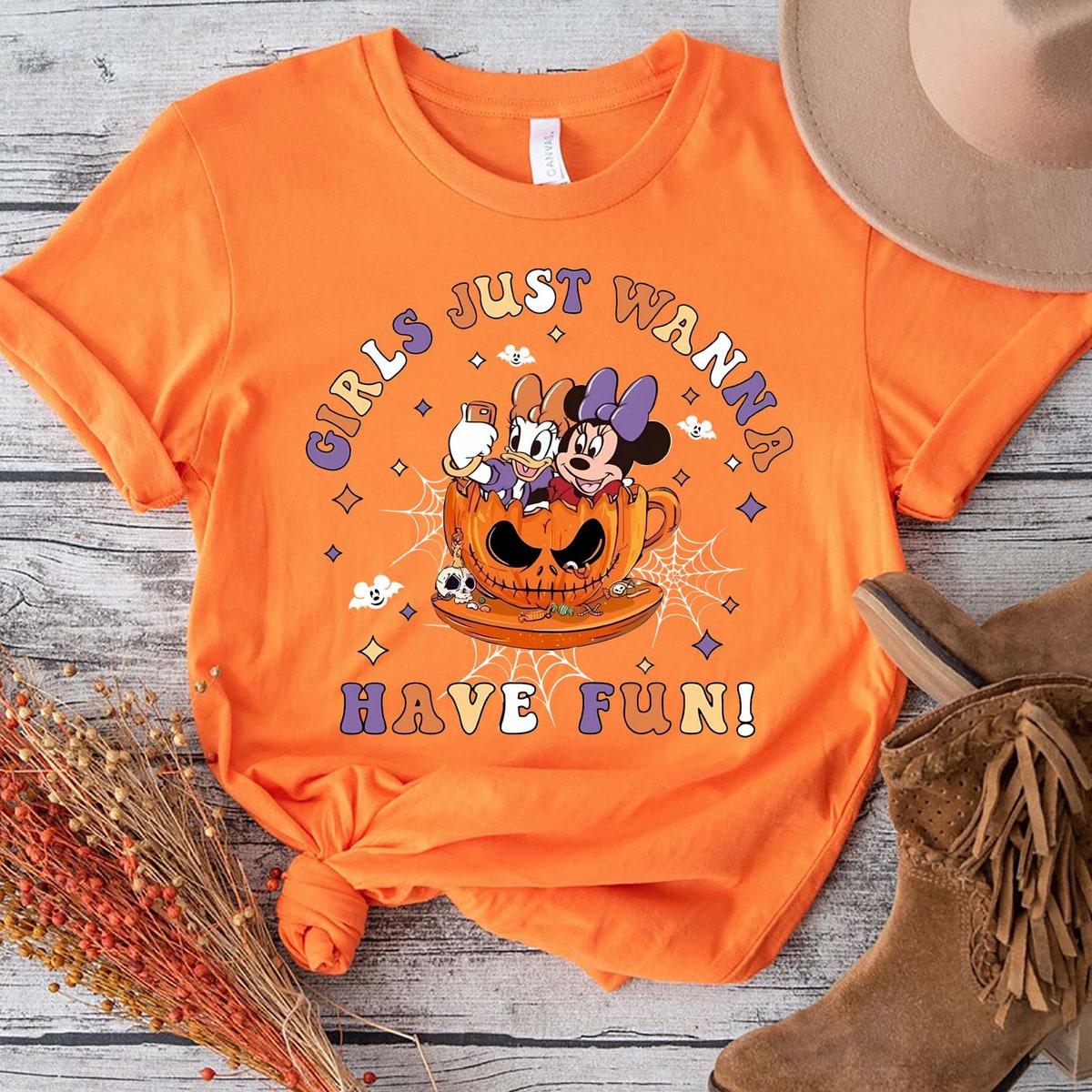 Girls Just Wanna Have Fun Halloween Shirt 3