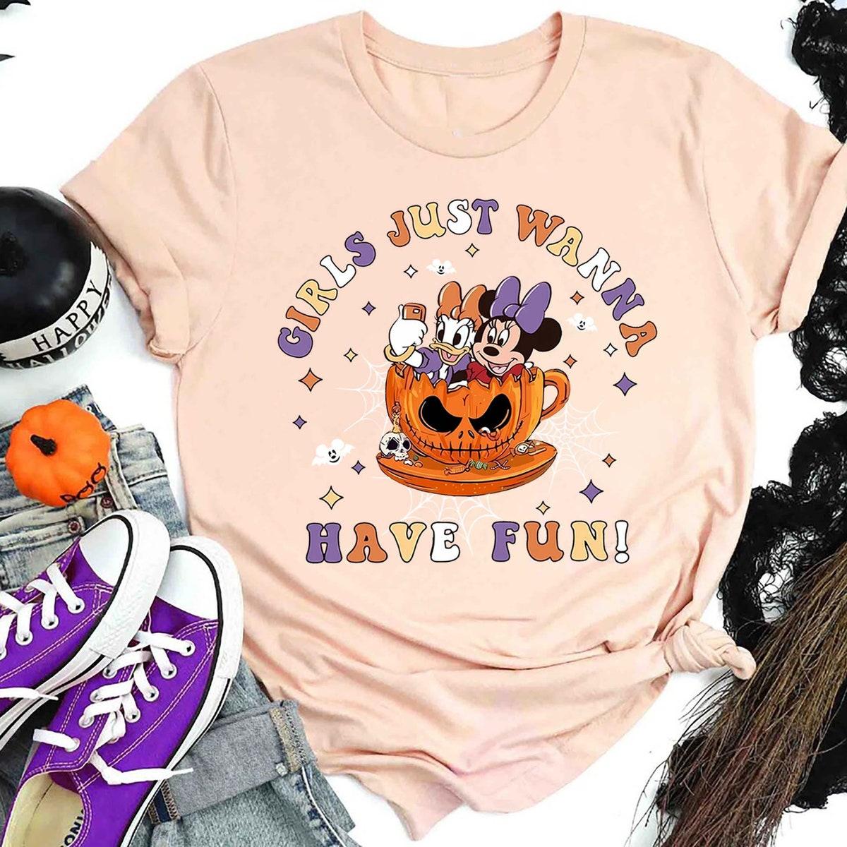 Girls Just Wanna Have Fun Halloween Shirt 4