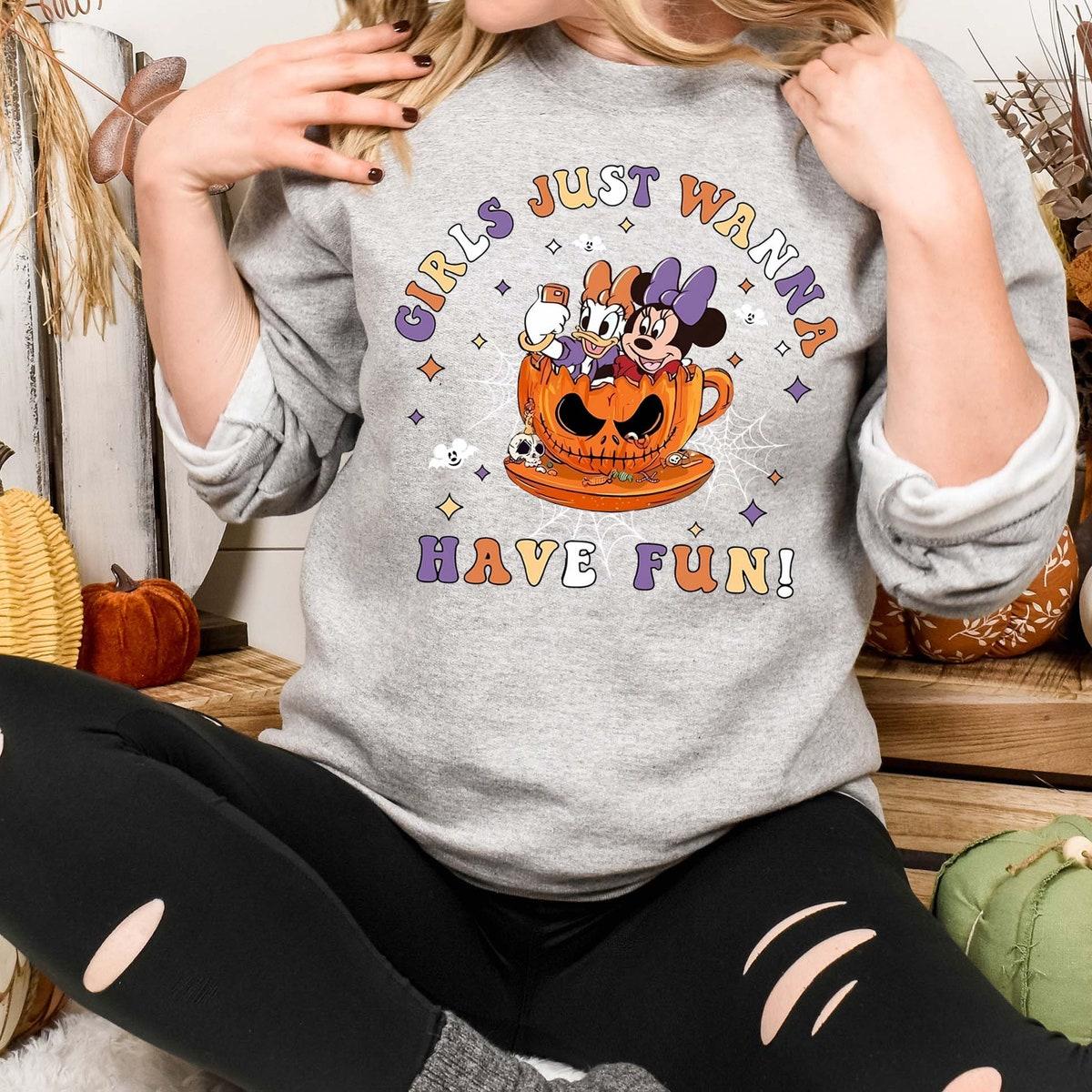 Girls Just Wanna Have Fun Halloween Shirt 5