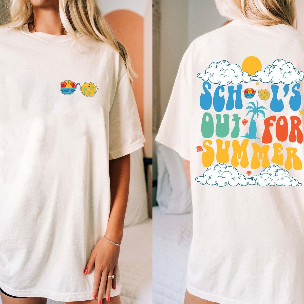 Groovy School's Out For Summer Shirt 1