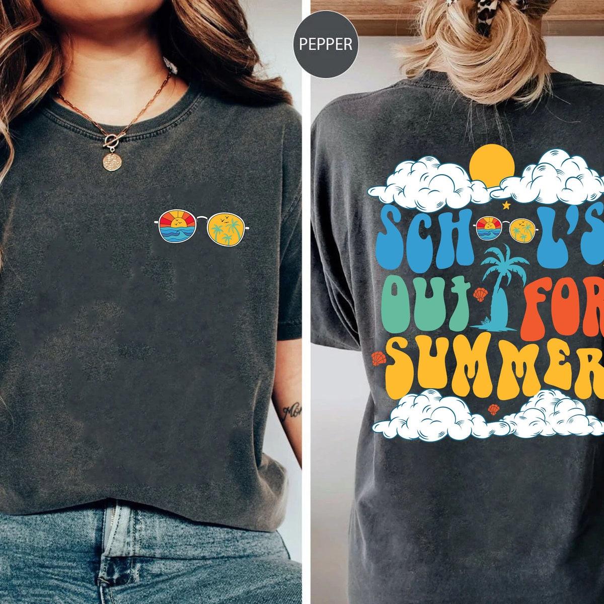 Groovy School's Out For Summer Shirt 3