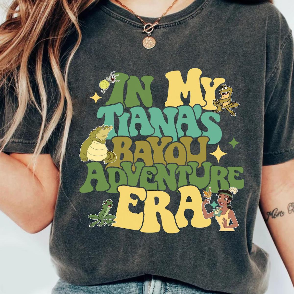 Groovy Tiana's Bayou Adventure The Princess And The Frog Shirt 1