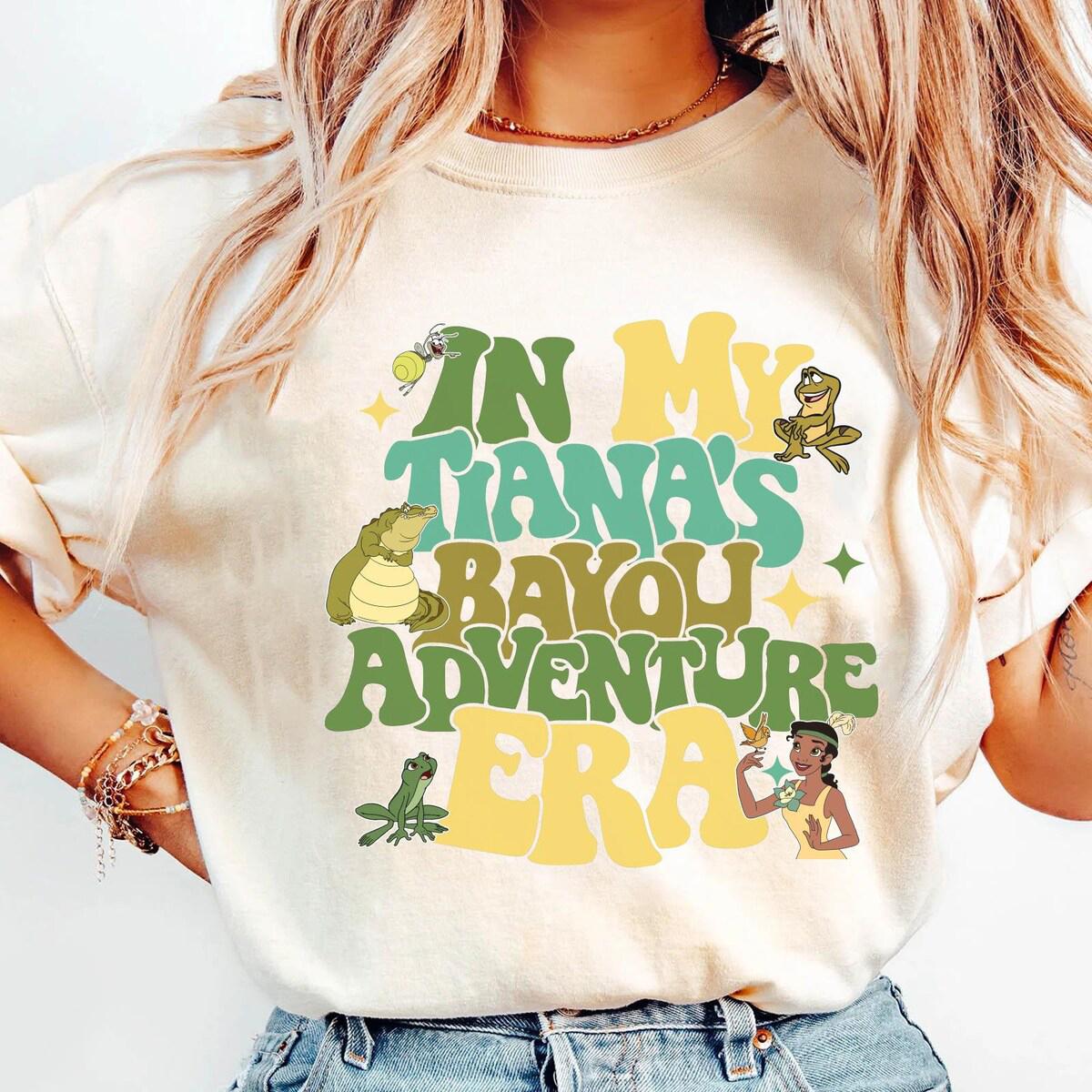 Groovy Tiana's Bayou Adventure The Princess And The Frog Shirt 3