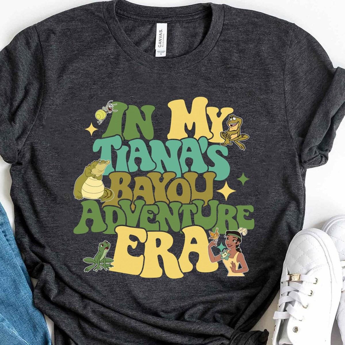 Groovy Tiana's Bayou Adventure The Princess And The Frog Shirt 4