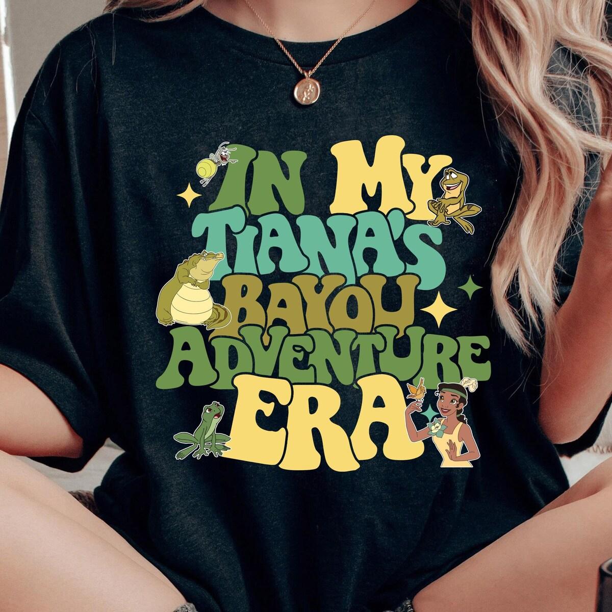 Groovy Tiana's Bayou Adventure The Princess And The Frog Shirt 6