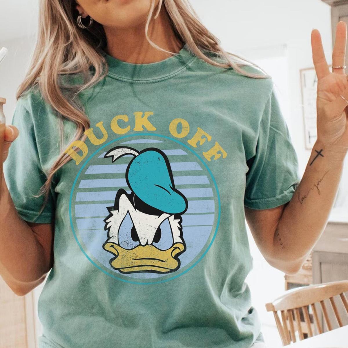 Grumpy Donald Duck Off Disney Shirt 3