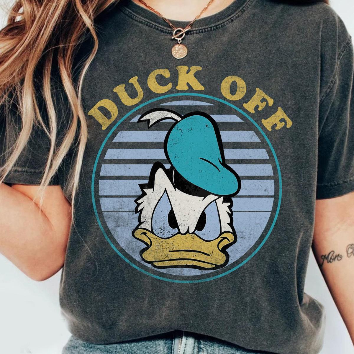 Grumpy Donald Duck Off Disney Shirt 4