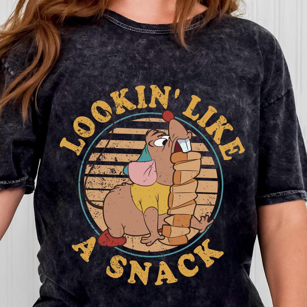 Gus Gus Looking Like A Snack Cinderella Mouse Shirt 3