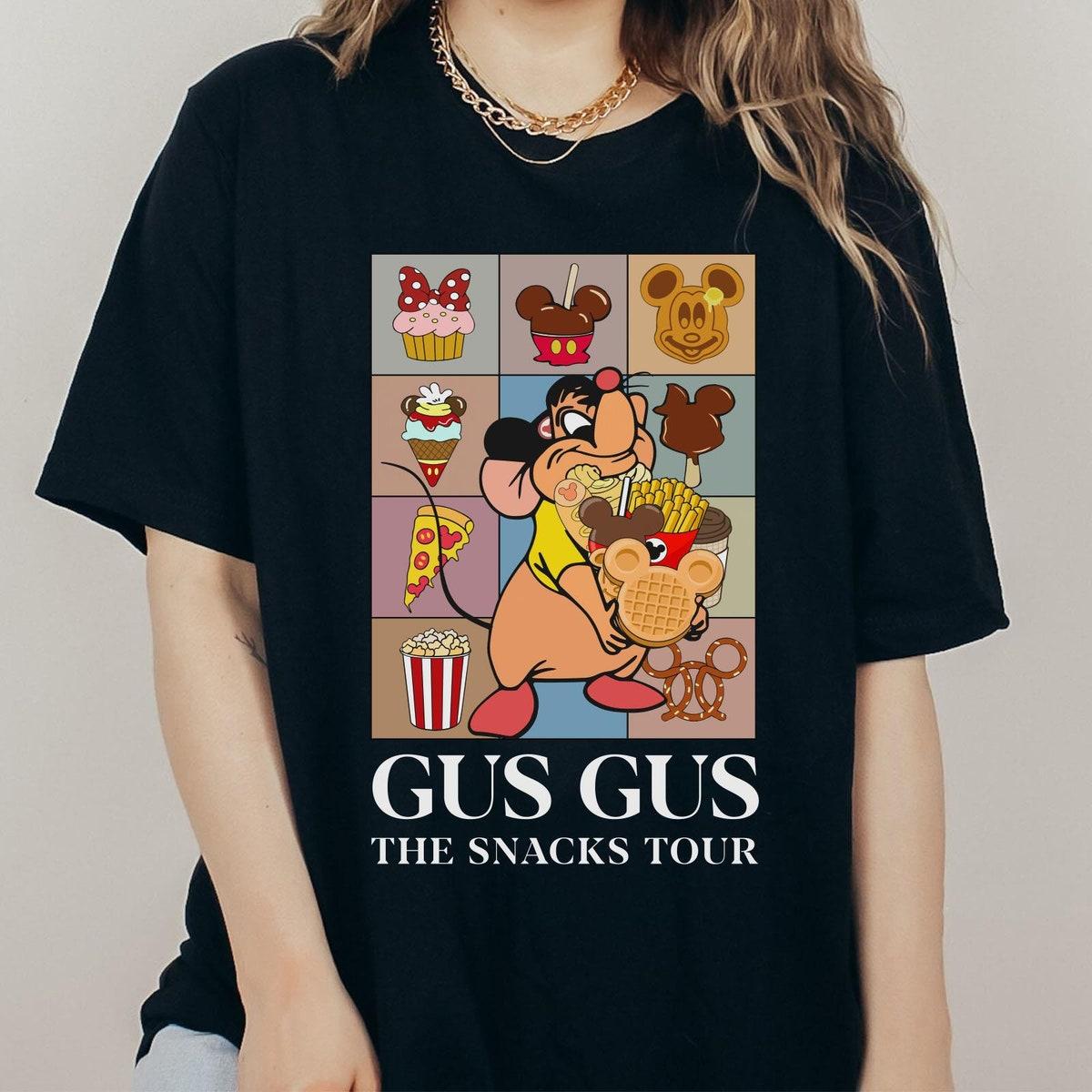 Gus Gus Mouse The Snacks Tour Looking Like Snack Shirt 1