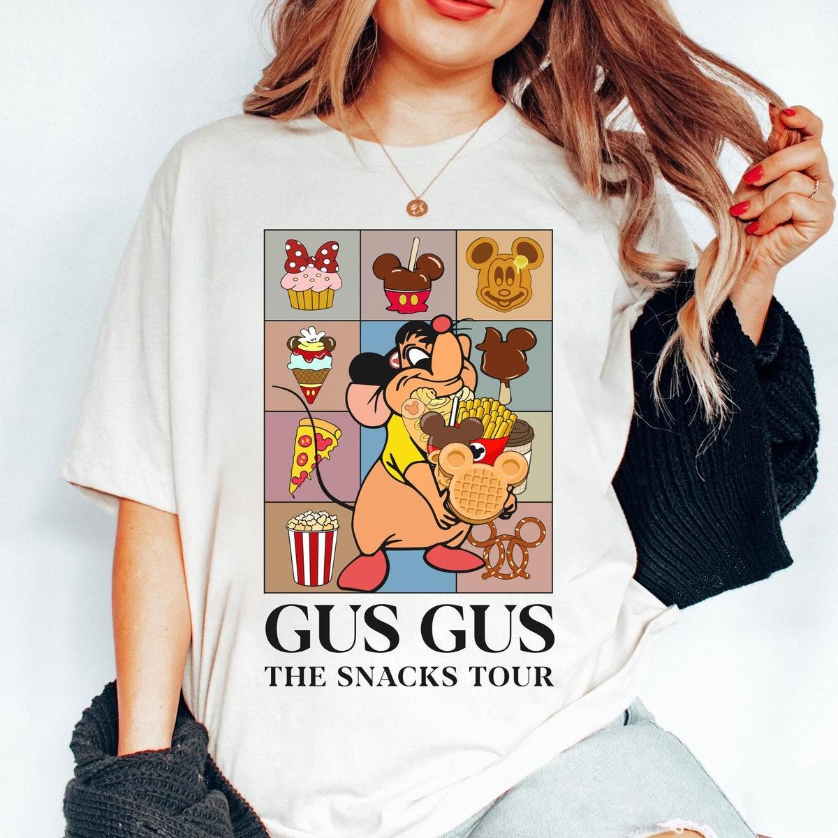 Gus Gus Mouse The Snacks Tour Looking Like Snack Shirt 2