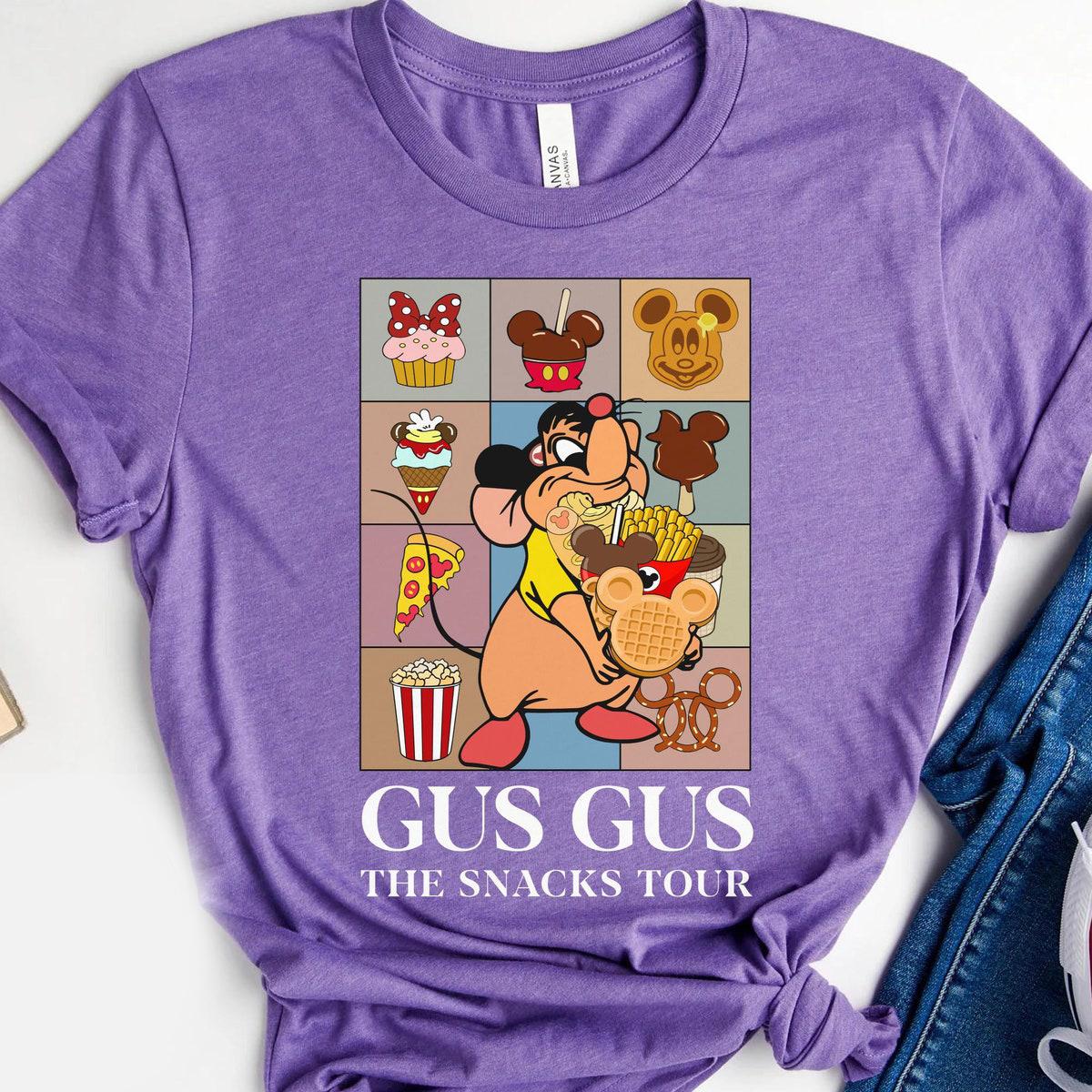 Gus Gus Mouse The Snacks Tour Looking Like Snack Shirt 3