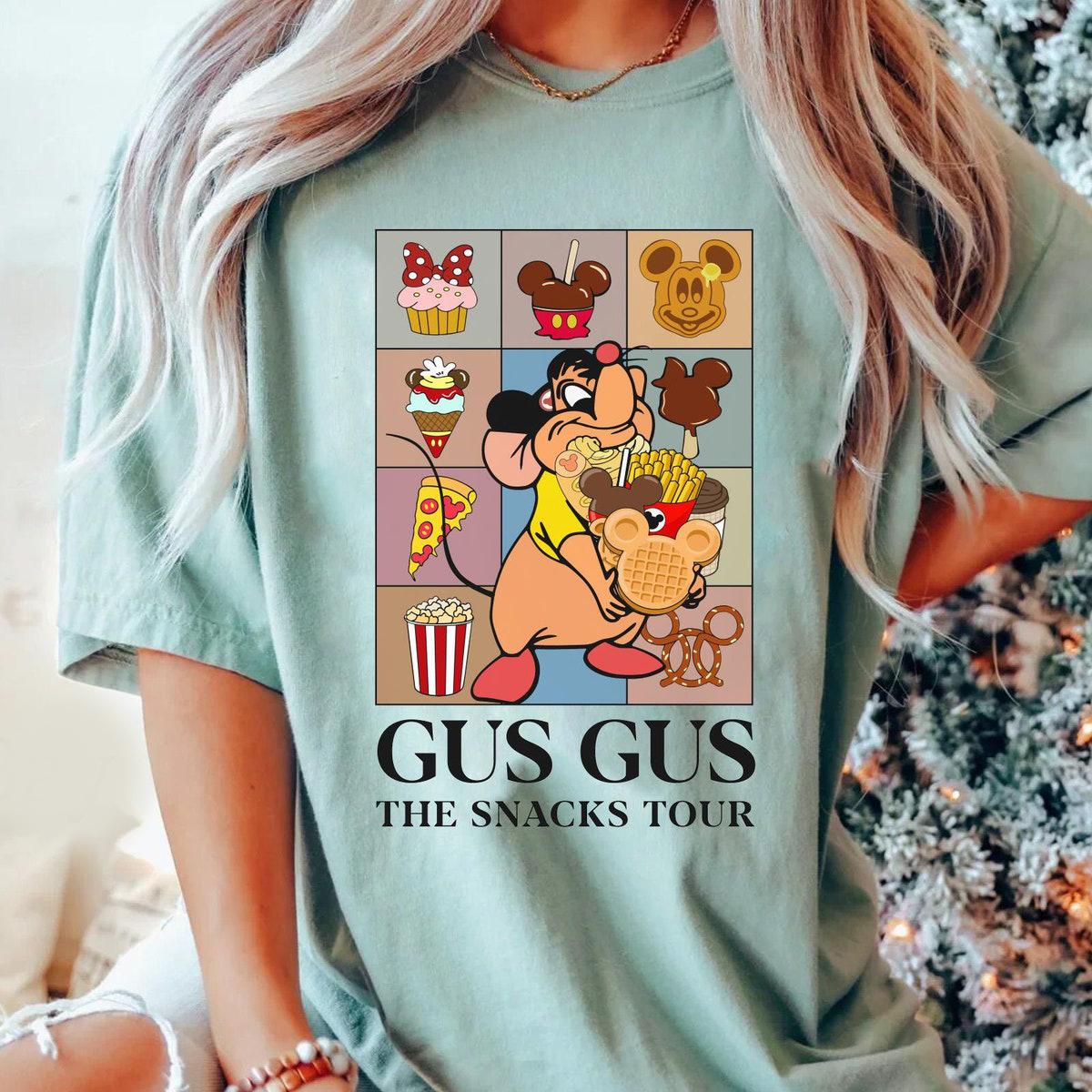 Gus Gus Mouse The Snacks Tour Looking Like Snack Shirt 5