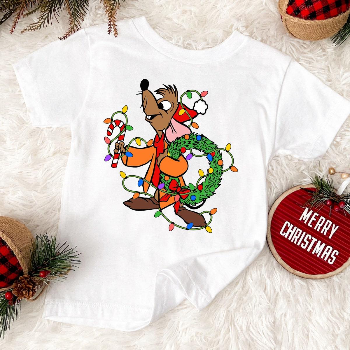 Gus gus And Jaq Christmas Shirt 4