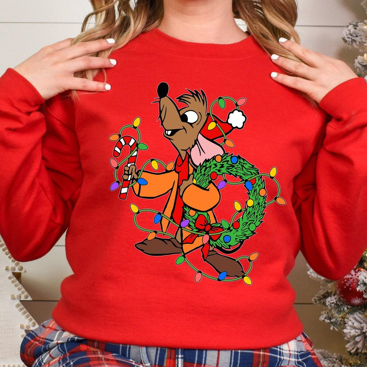 Gus gus And Jaq Christmas Shirt 6