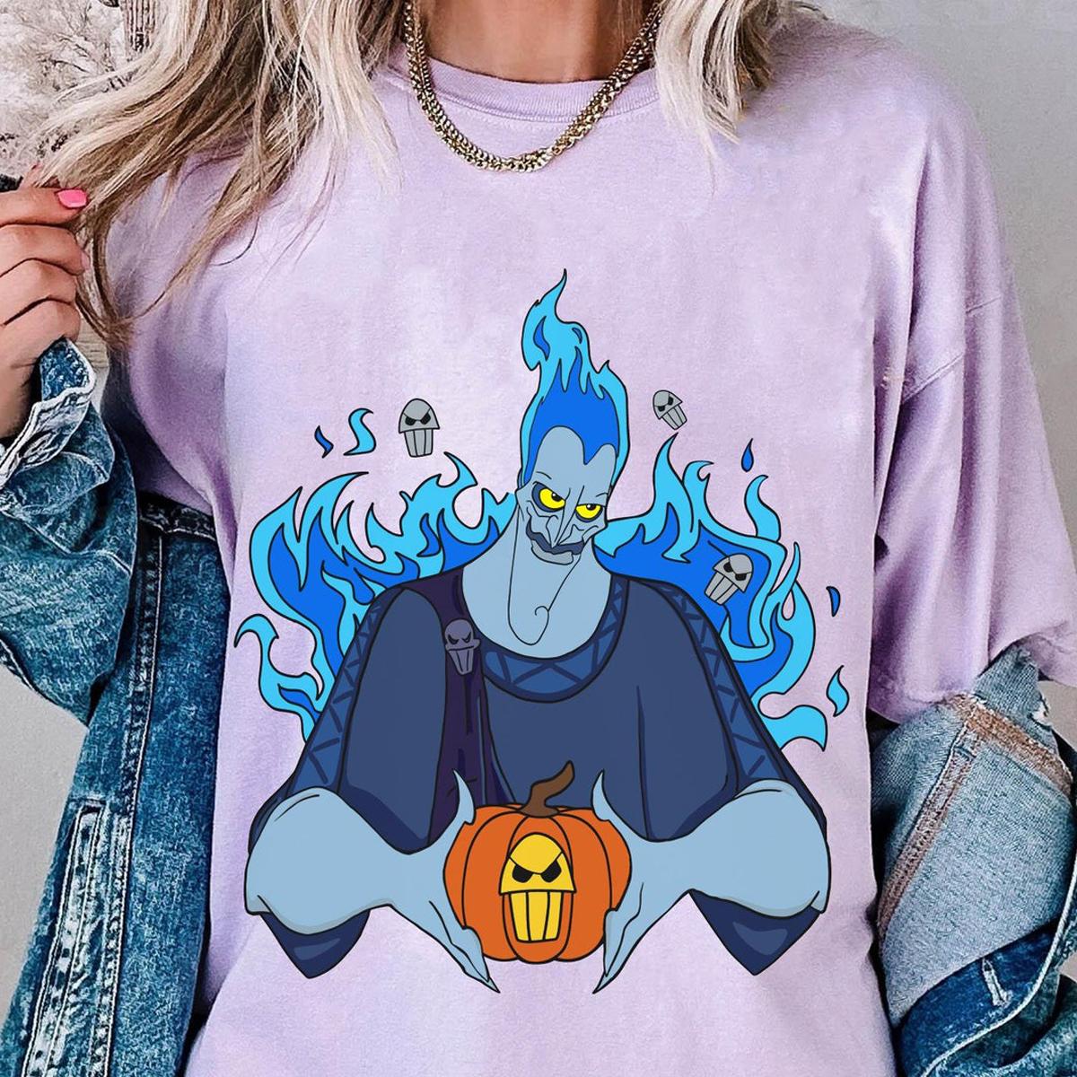 Hades Poison Pumpkin Hercules Villains Halloween Shirt 5