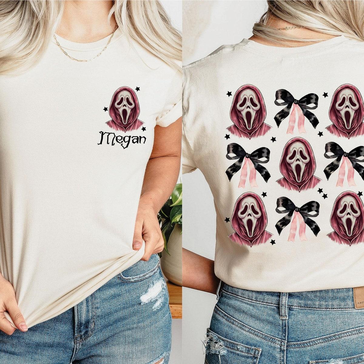 Halloween Death Custom Name Shirt 4