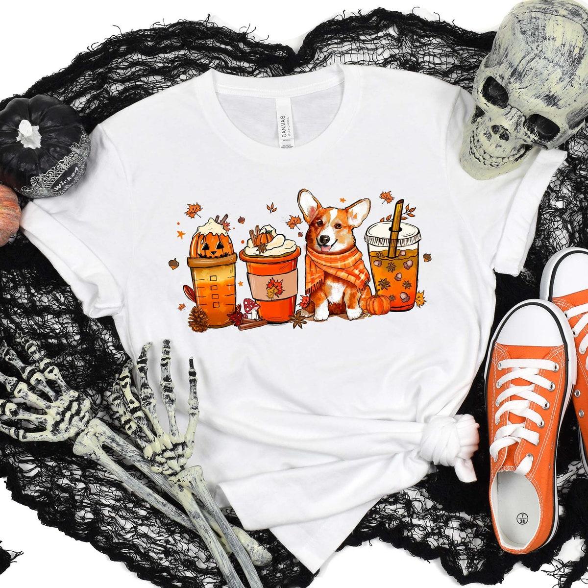 Halloween Drinks Dog Halloween Dog Lovers Shirt 5