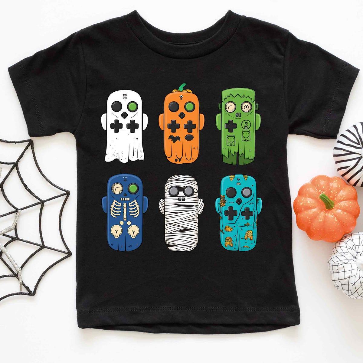 Halloween Gaming Spooky Video Game Shirt 2