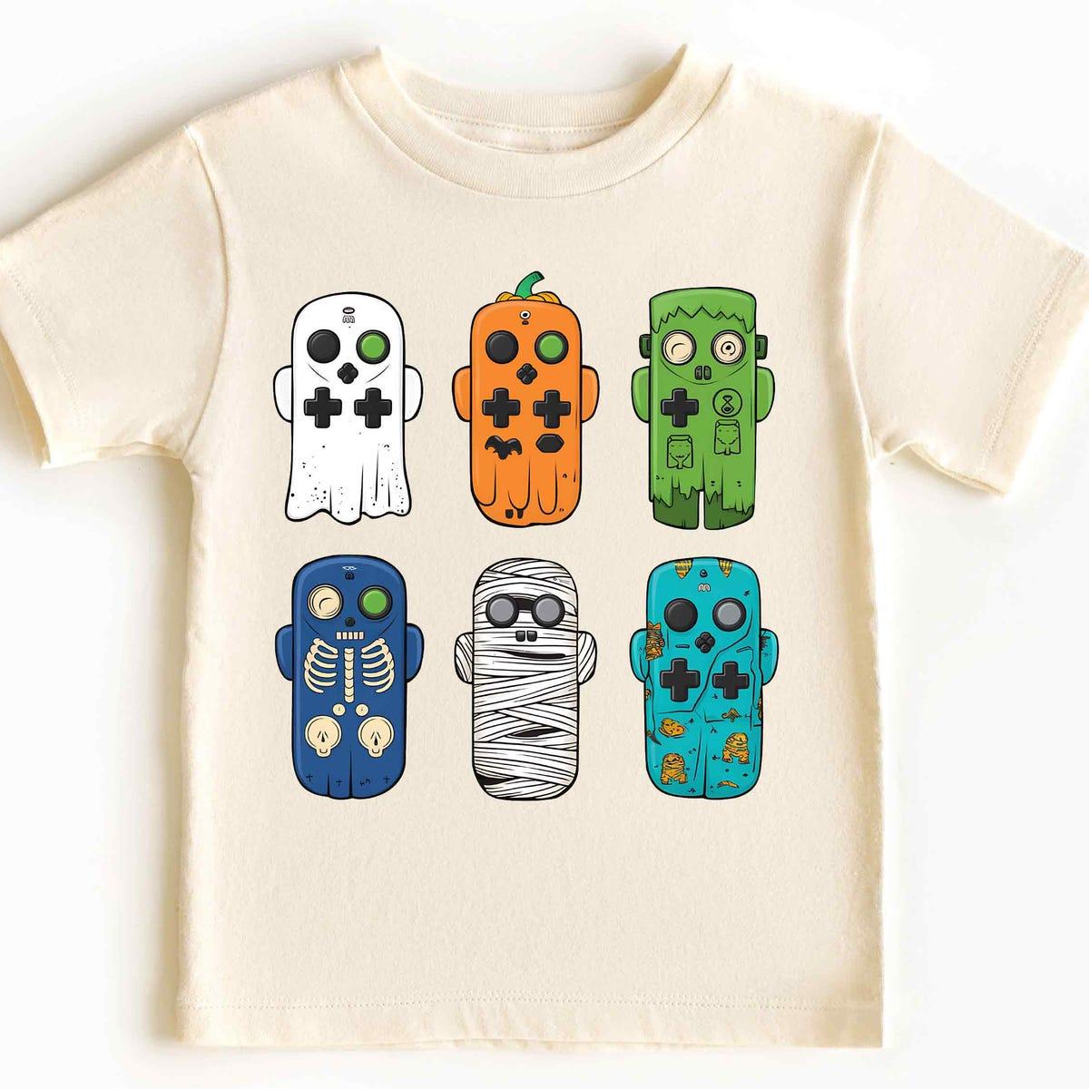 Halloween Gaming Spooky Video Game Shirt 5