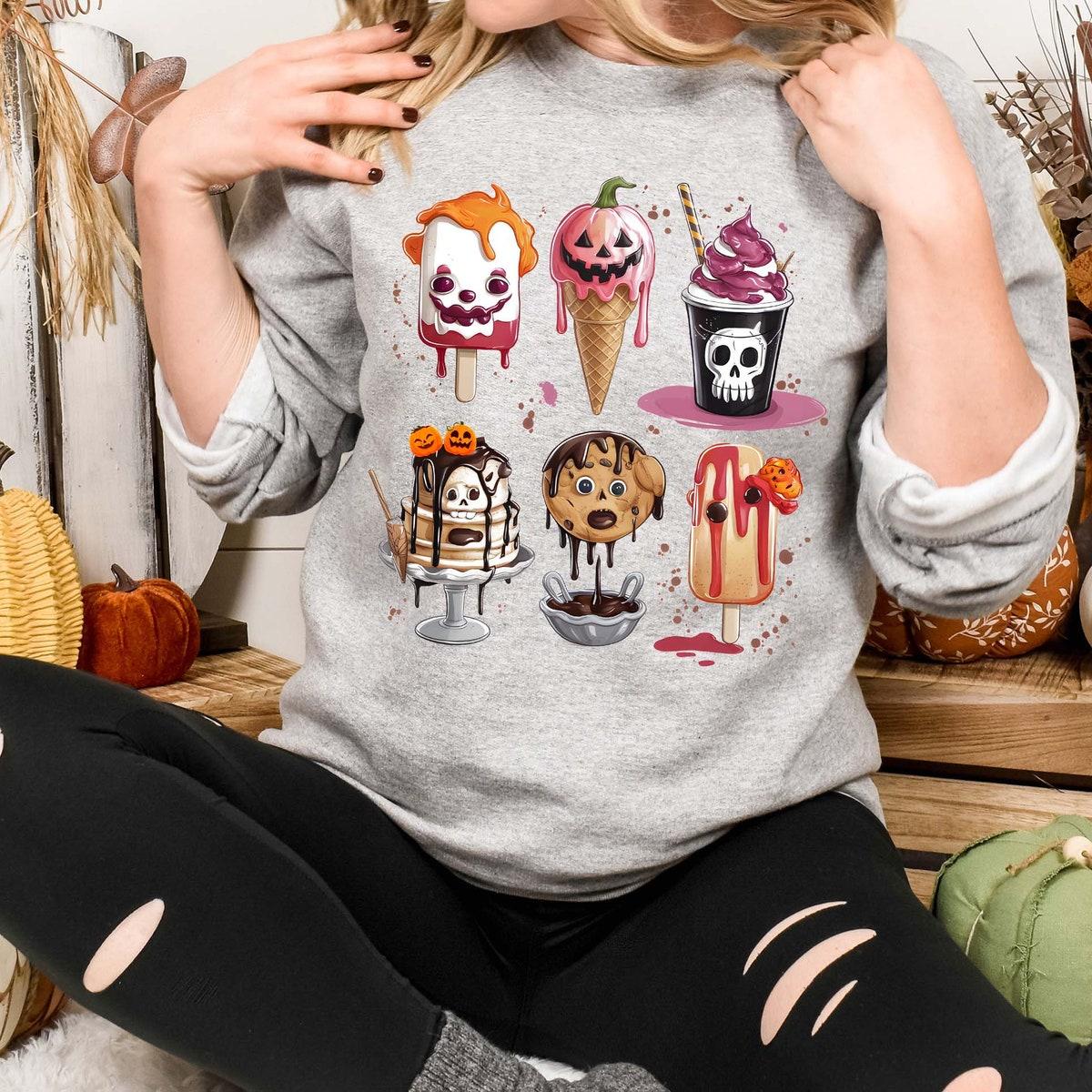 Halloween Snacks Drinks Halloween Shirt 2