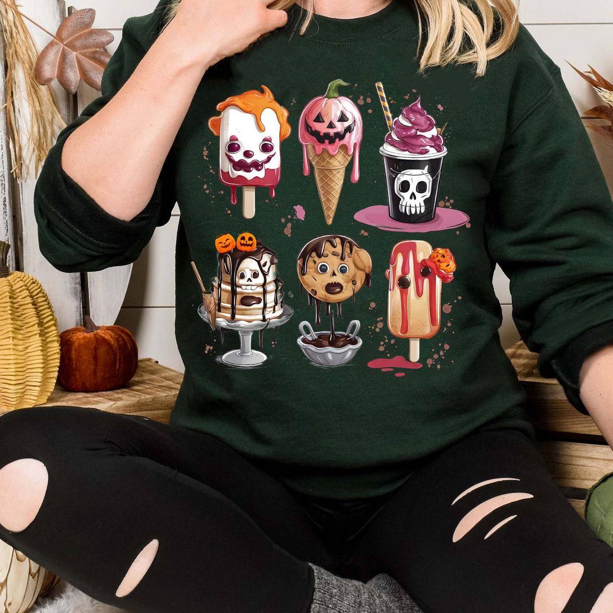 Halloween Snacks Drinks Halloween Shirt 5