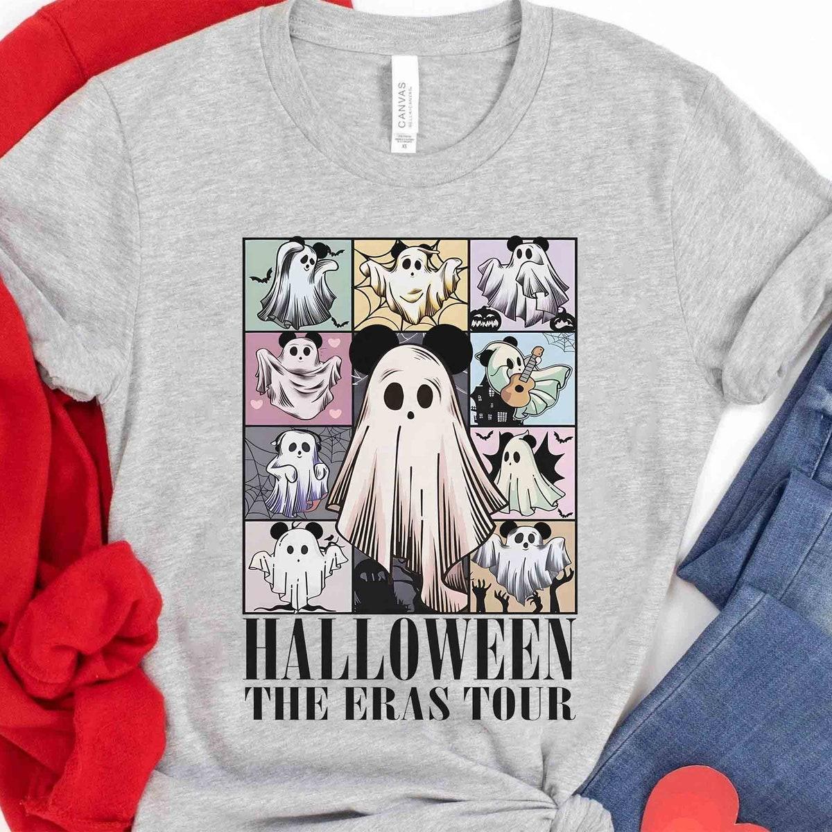 Halloween The Eras Tour Disney Mickey Ghost Shirt 3