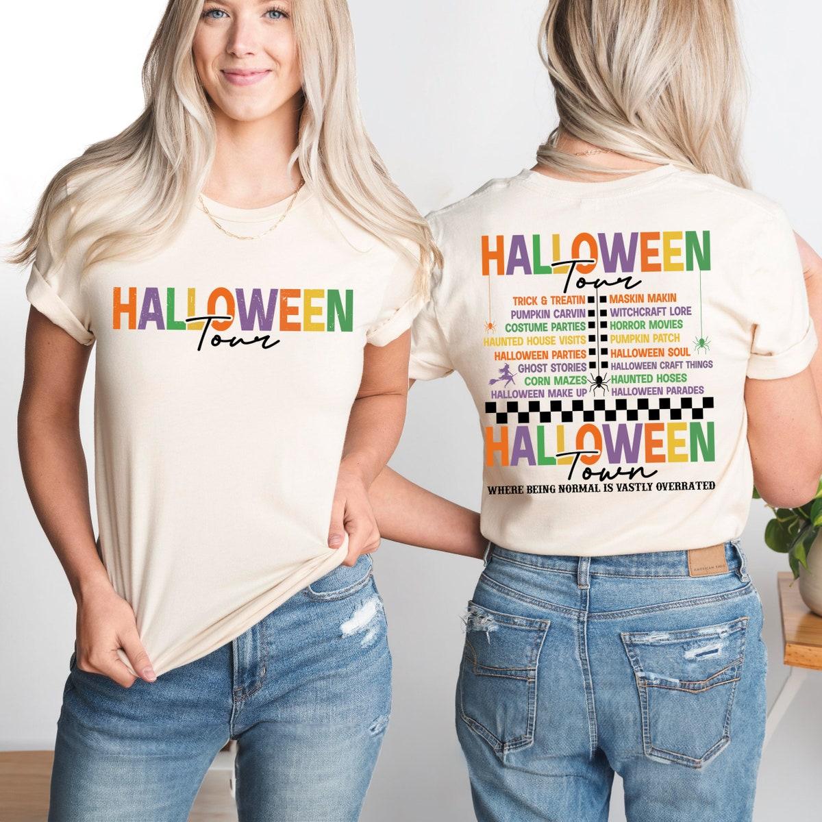 Halloween Tour Where Being Normal Is Vastly Overrated Shirt 4