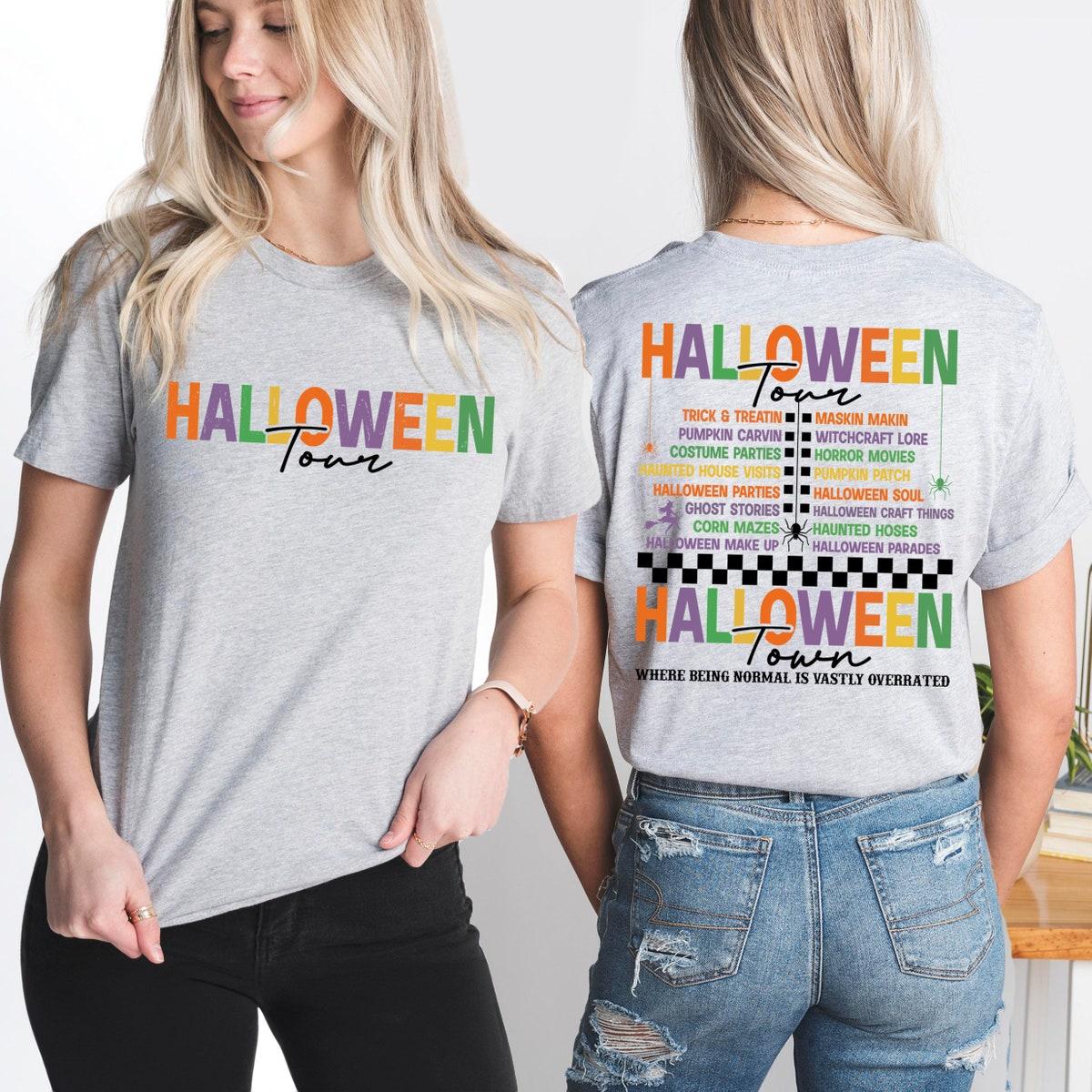 Halloween Tour Where Being Normal Is Vastly Overrated Shirt 5