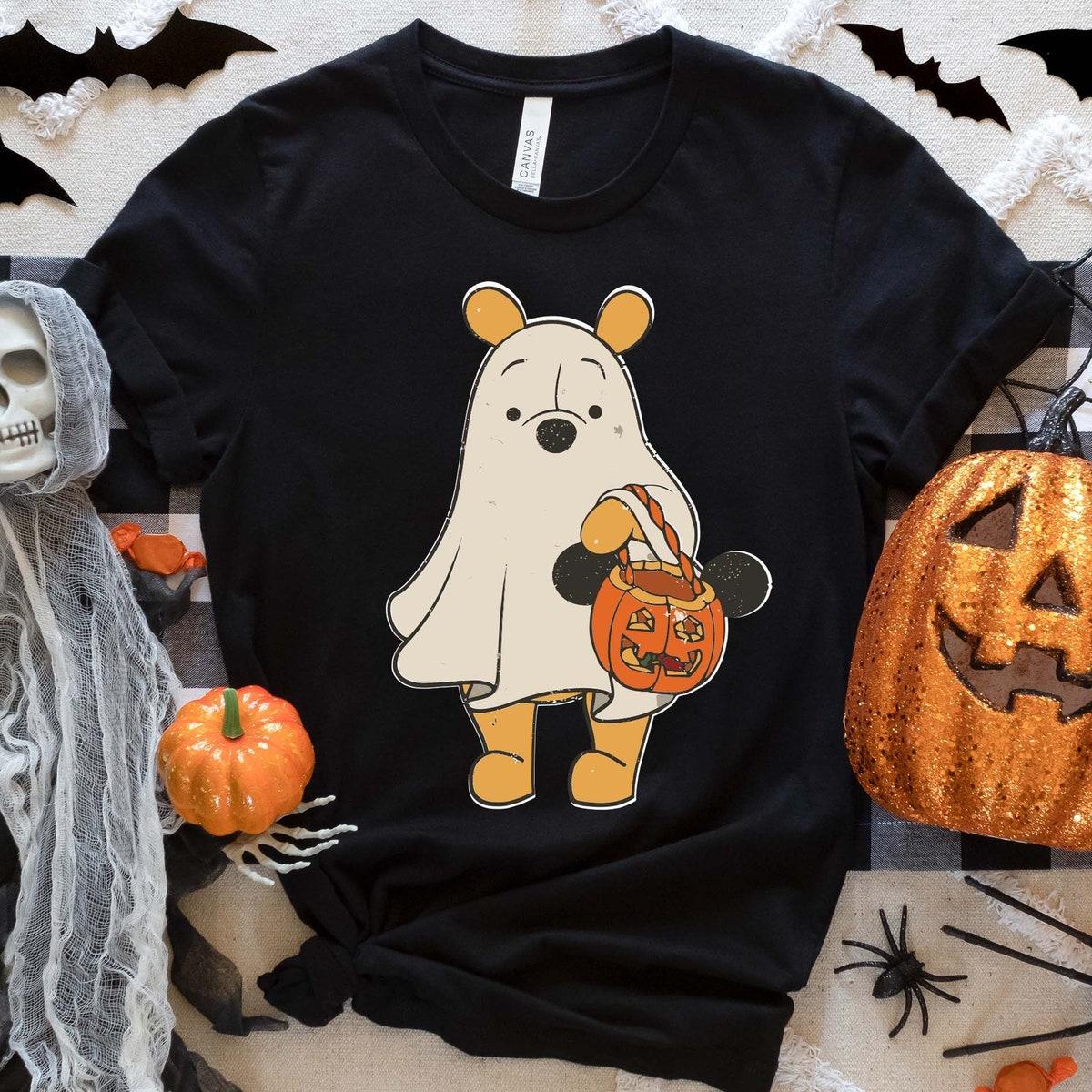 Halloween Winnie Ghost Shirt 1