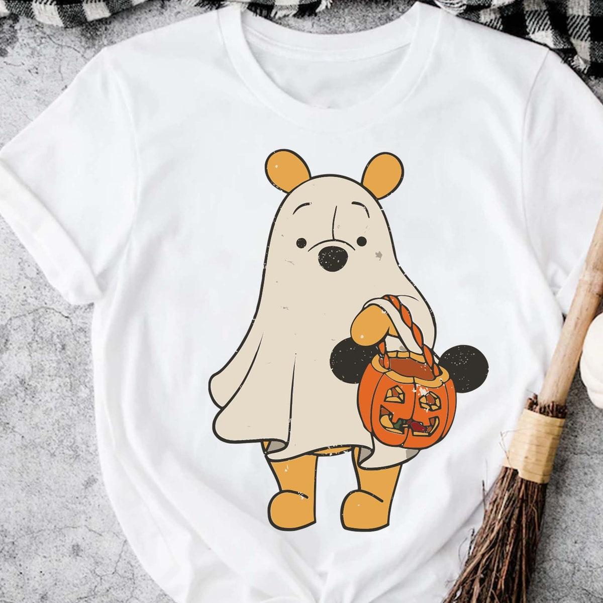 Halloween Winnie Ghost Shirt 2