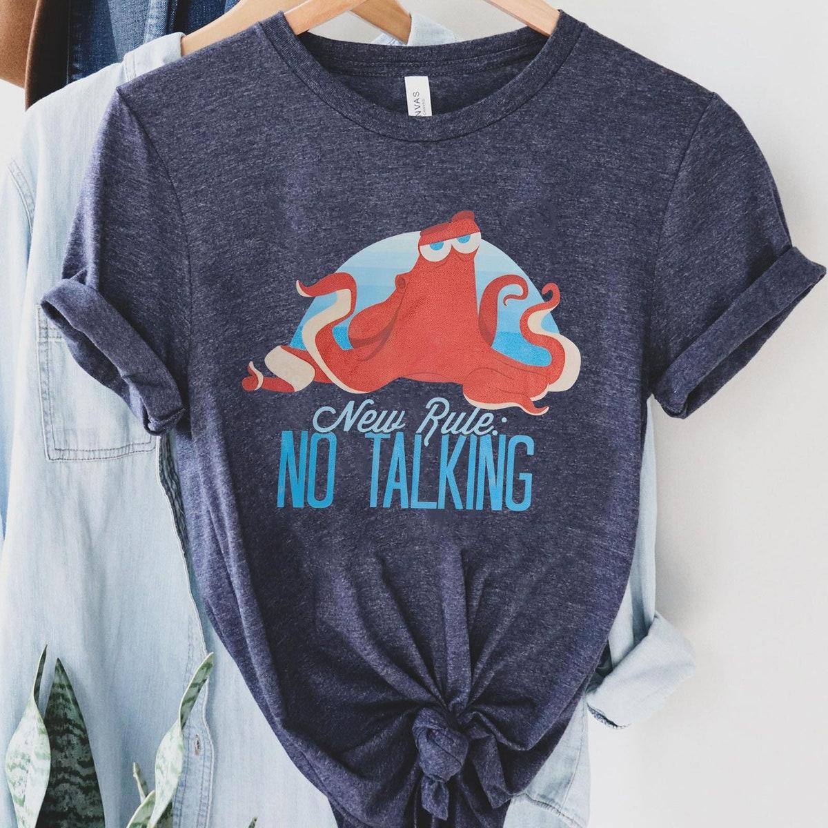 Hank Octopus New Rule No Talking Shirt 3