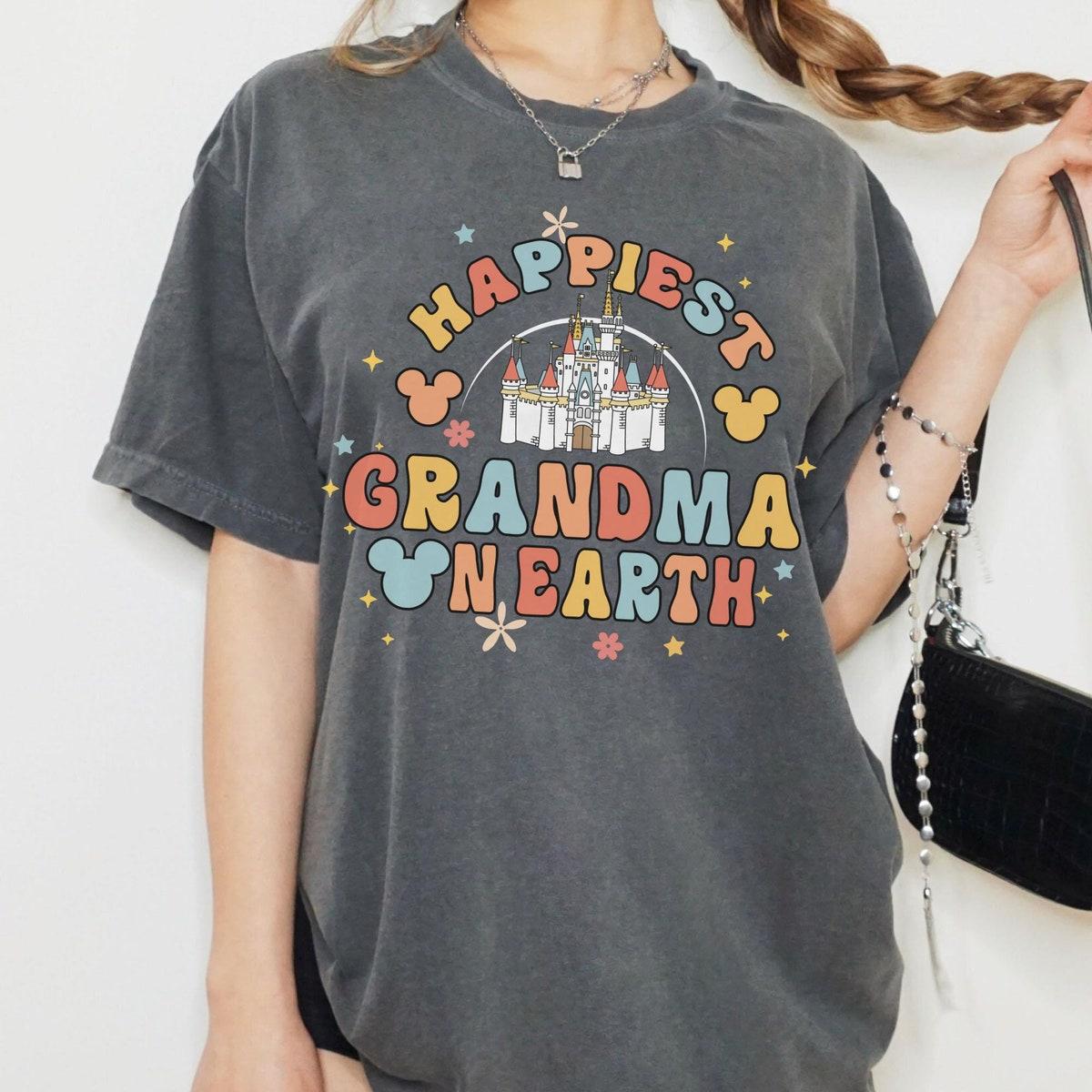 Happiest Grandma On Earth Castle Grandmother Shirt 3