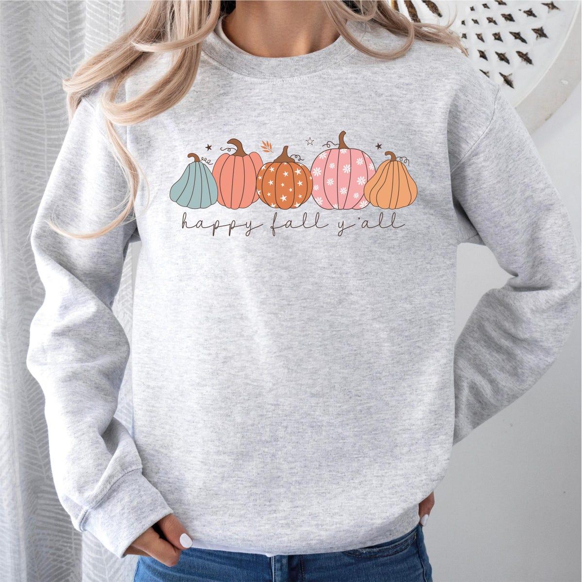 Happy Fall Y'all Magic Pumpkins Halloween Shirt 2