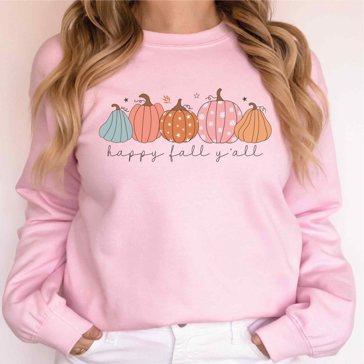 Happy Fall Y'all Magic Pumpkins Halloween Shirt 4