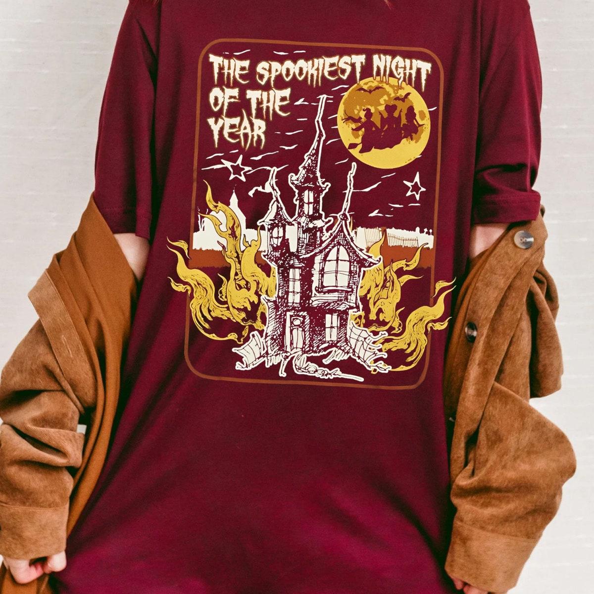 Haunted House Disney Halloween Night Shirt 3