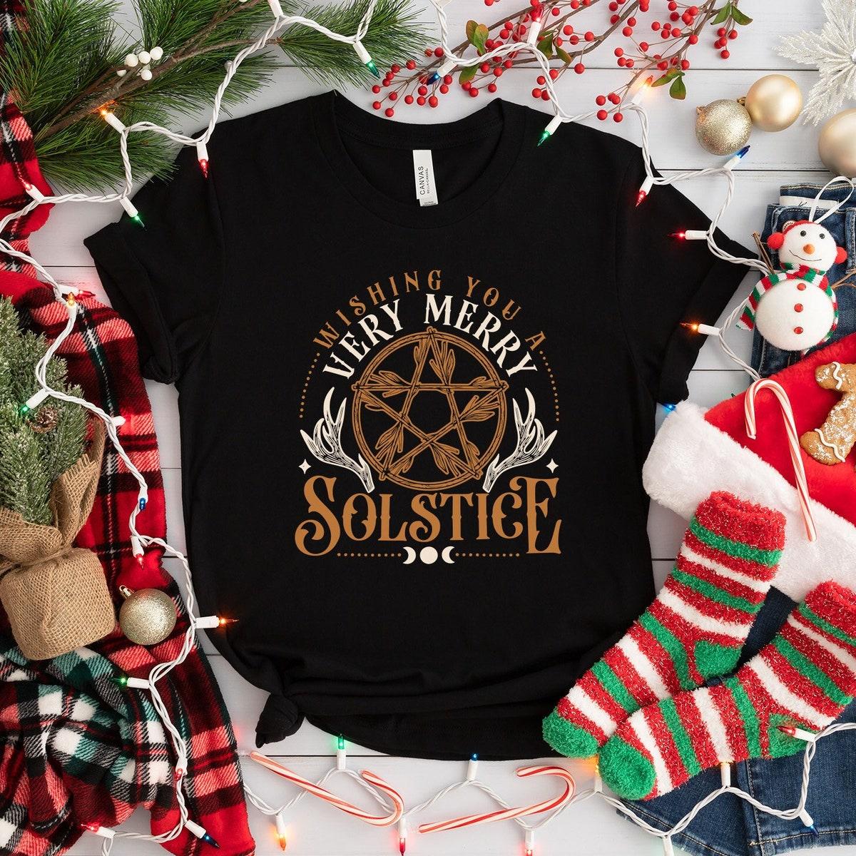 Have Yourself A Merry Little Solstice Shirt 1