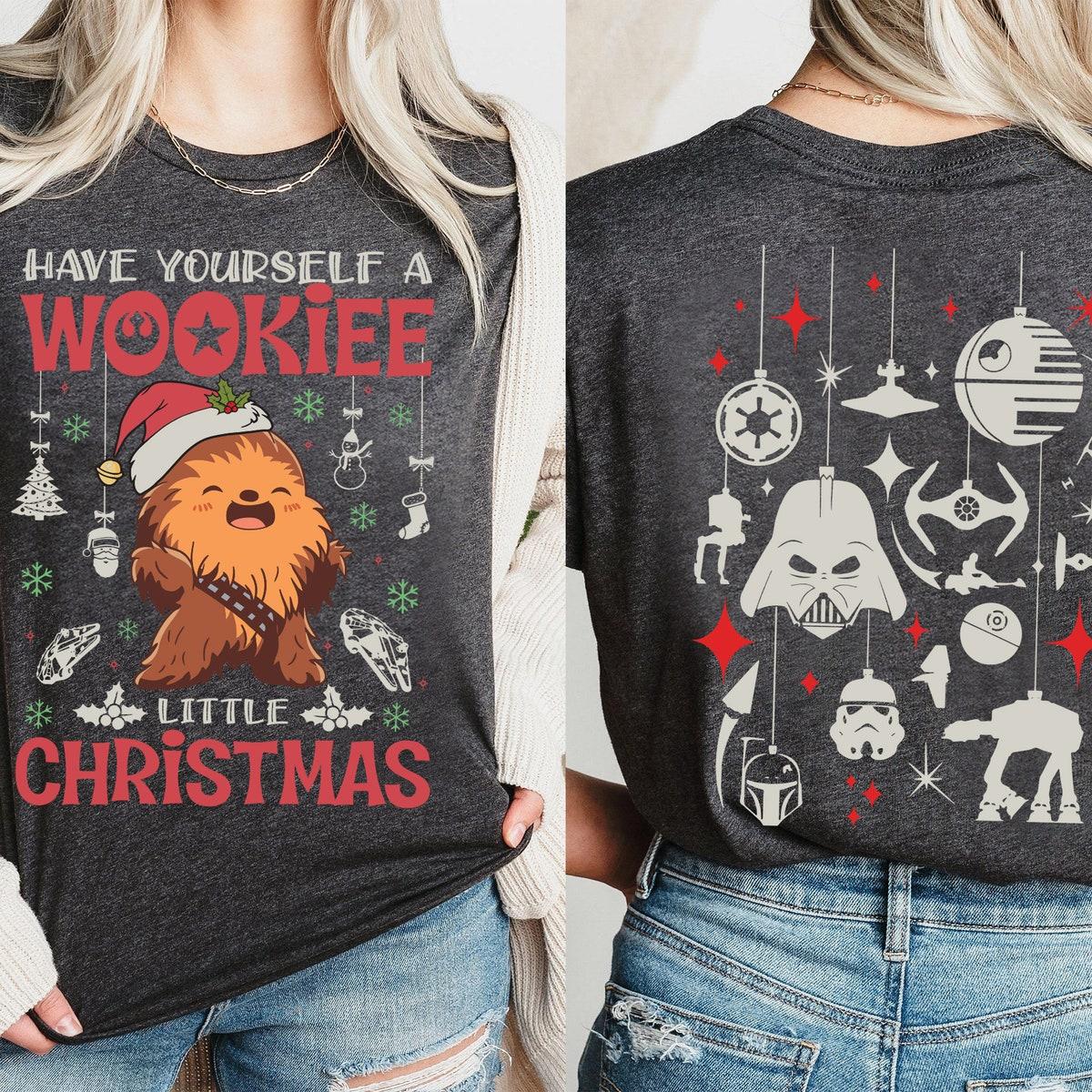 Have Yourself A Wookiee Little Christmas Star Wars Shirt 2