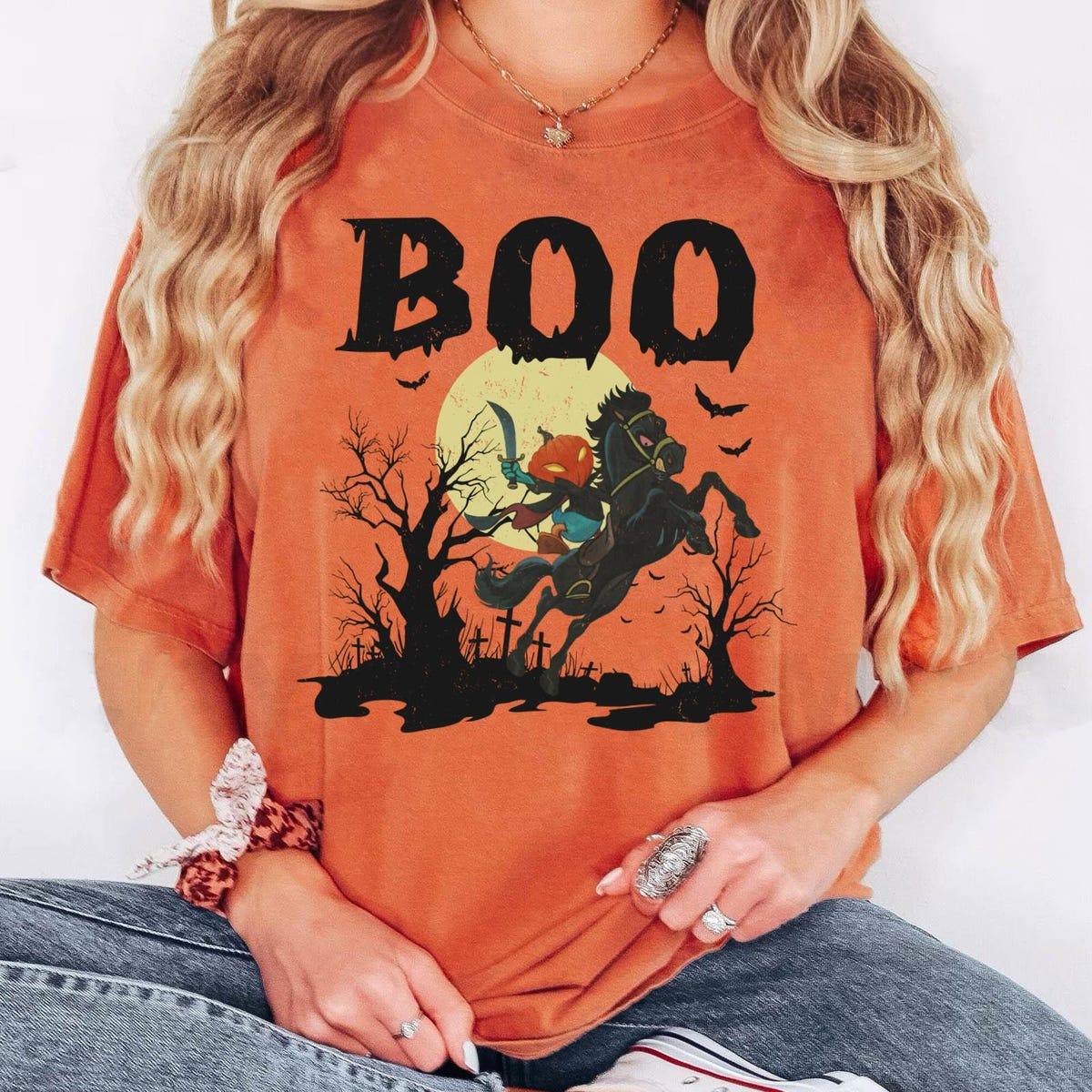 Headless Horseman Sleepy Hollow Donald Duck Halloween Shirt 1