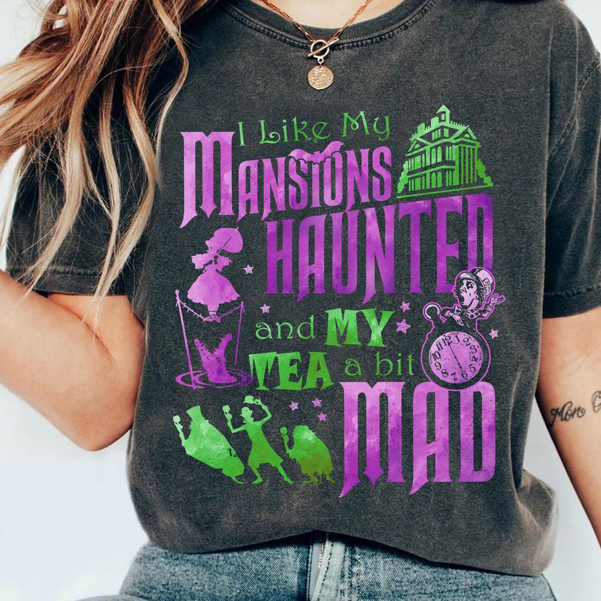 Hitchhiking Ghosts Madame Leota Hatbox Ghost Shirt 1