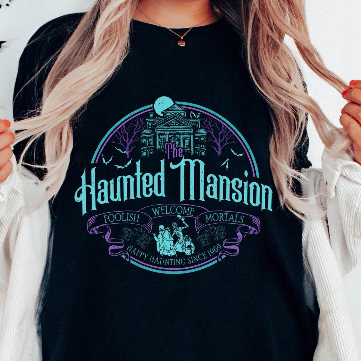 Hitchhiking Ghosts Madame Leota Welcome Foolish Mortals Shirt 1