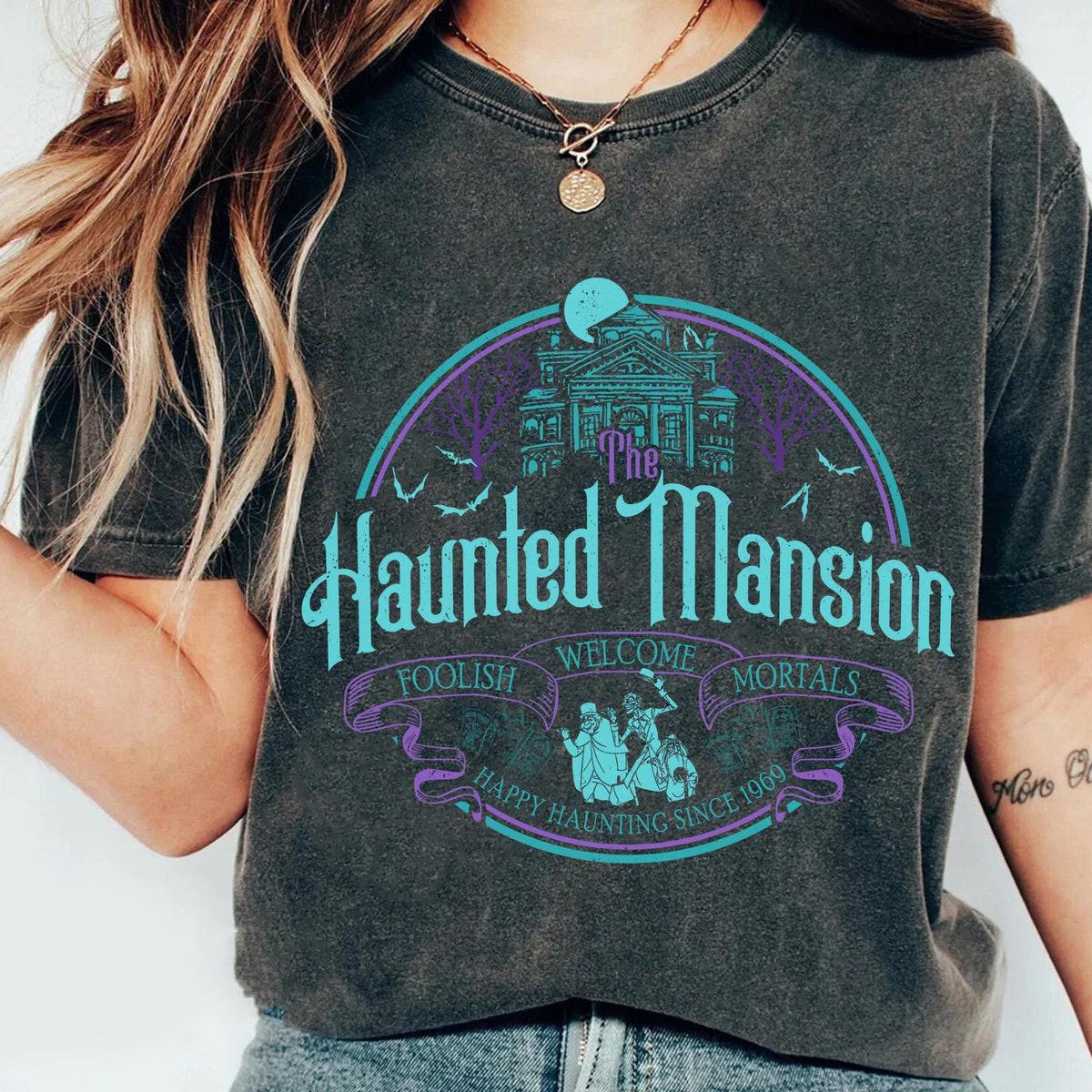 Hitchhiking Ghosts Madame Leota Welcome Foolish Mortals Shirt 2