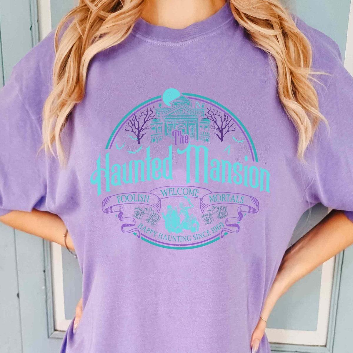 Hitchhiking Ghosts Madame Leota Welcome Foolish Mortals Shirt 3