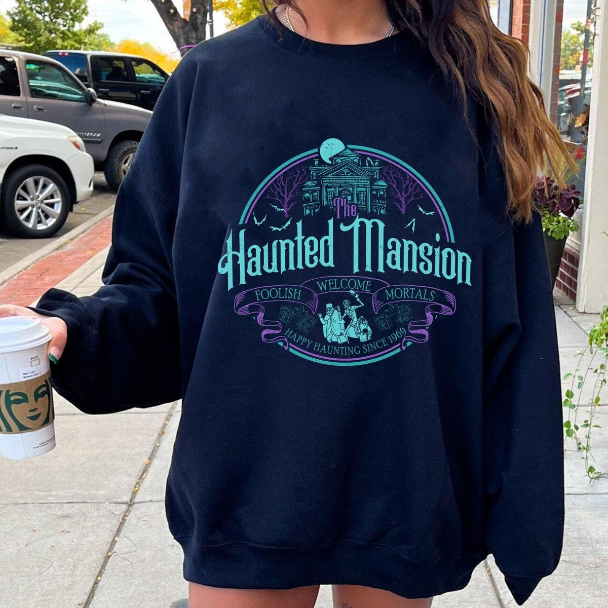 Hitchhiking Ghosts Madame Leota Welcome Foolish Mortals Shirt 6