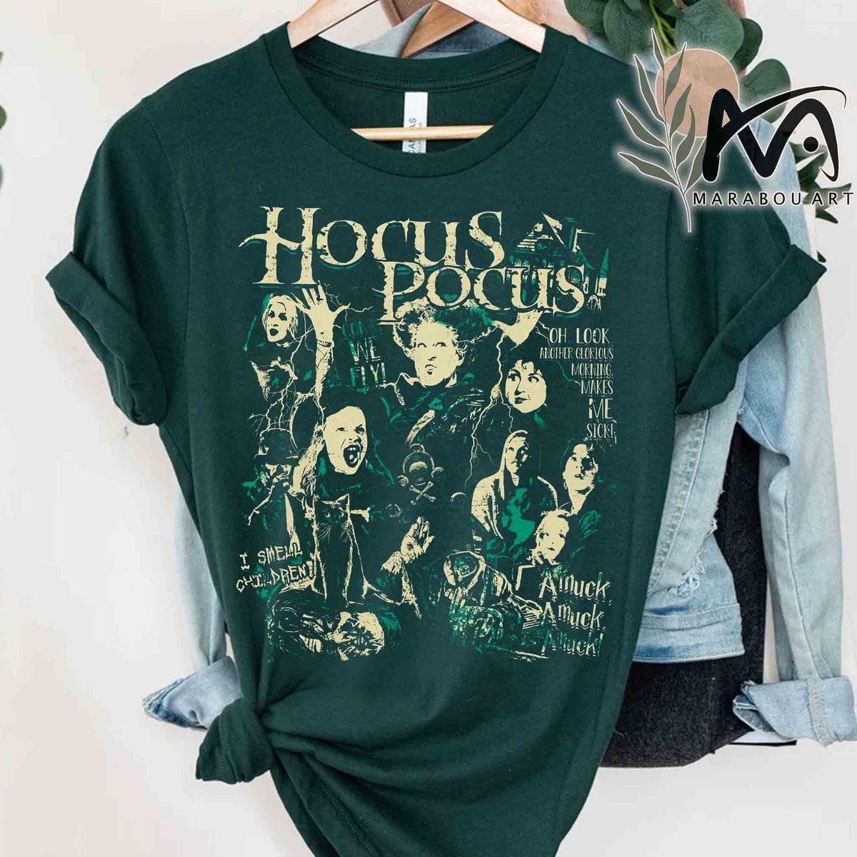 Hocus Pocus Binx Black Cat Billy Butcherson Sanderson Sisters Shirt 3