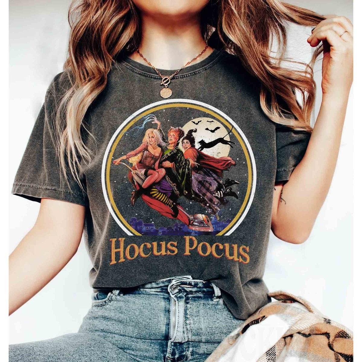 Hocus Pocus Binx Black Cat Sanderson Sisters Shirt 1