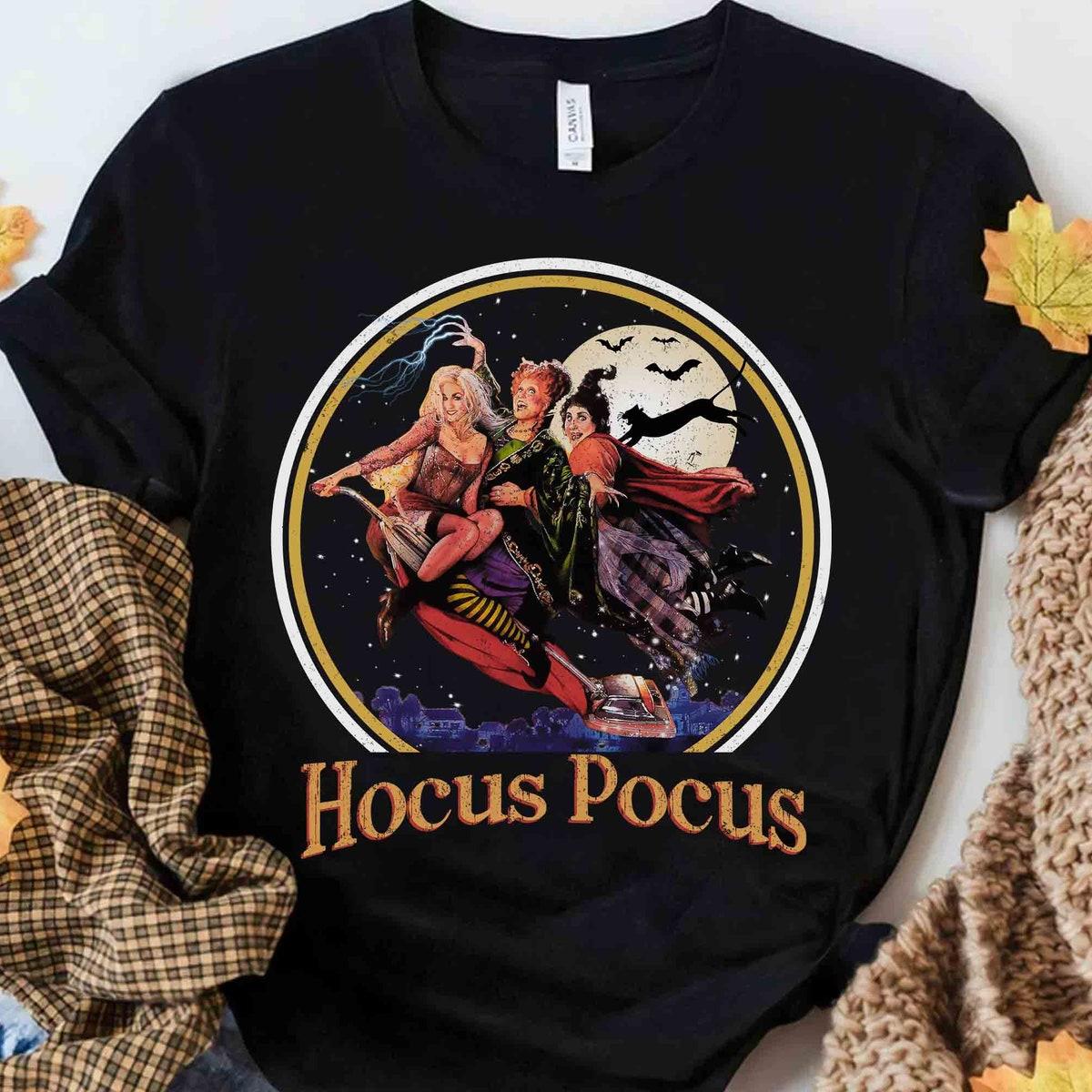 Hocus Pocus Binx Black Cat Sanderson Sisters Shirt 2