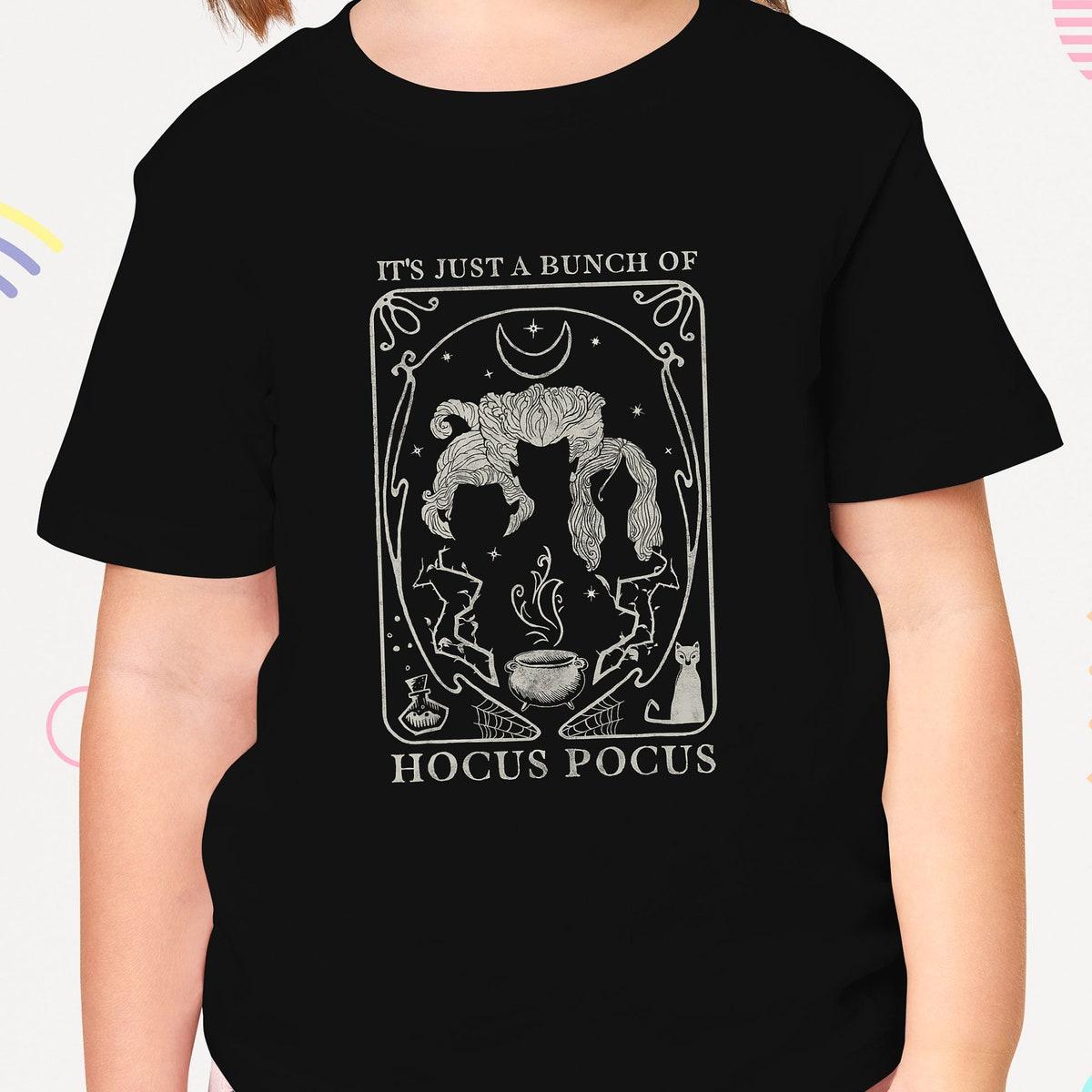 Hocus Pocus Just A Bunch Of Hocus Pocus Tarot Card Halloween Shirt 4