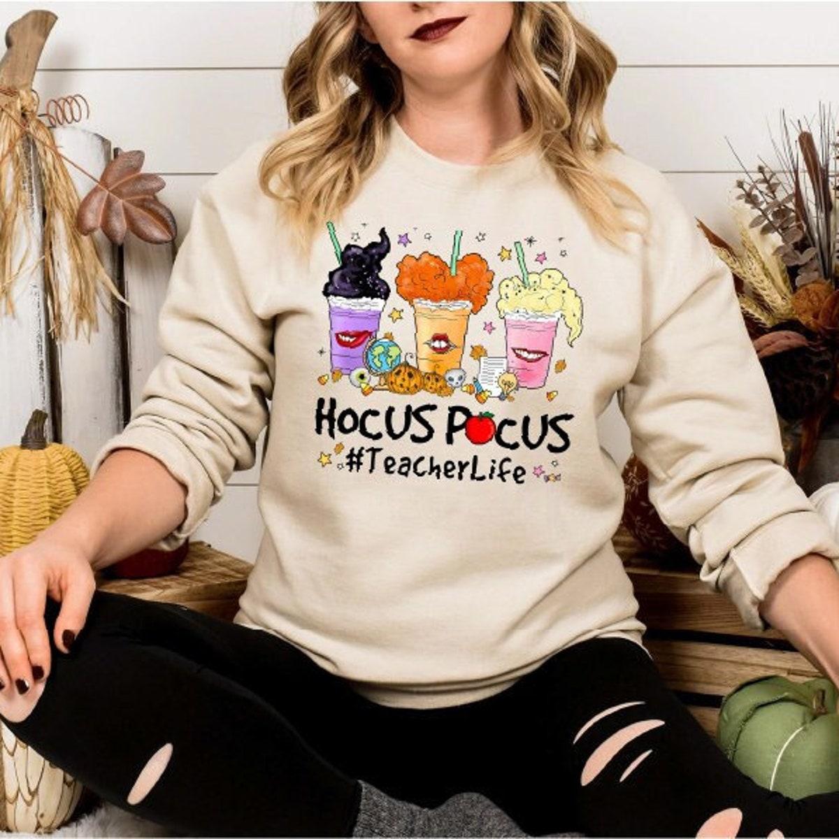 Hocus Pocus Teacher Life Shirt Halloween Vibe Shirt 1